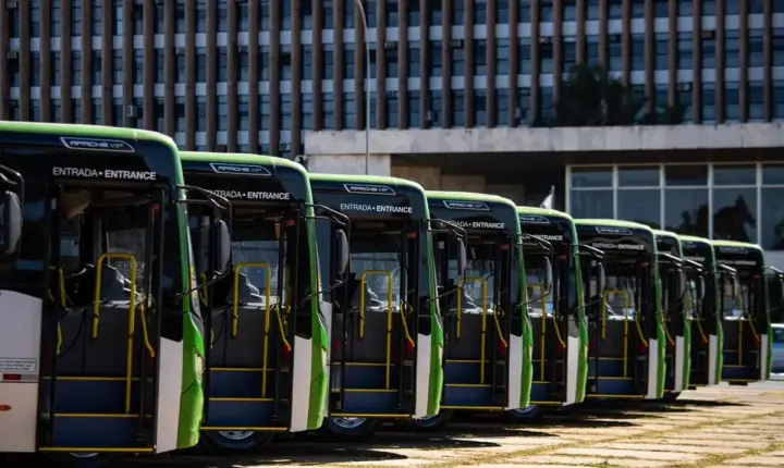 Justiça determina que GDF inclua Planaltina e Arapoanga em ônibus elétricos