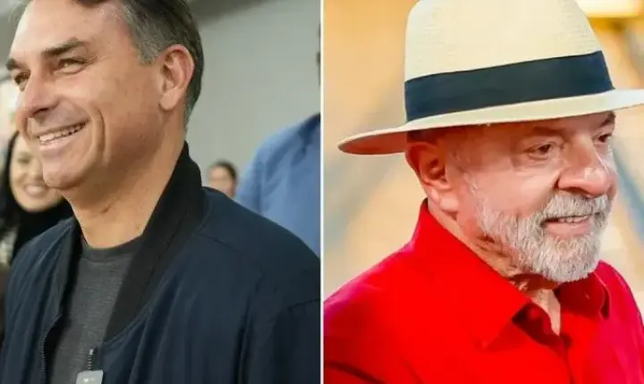 Pesquisa CNT/MDA mostra Flávio Bolsonaro com 46,8% e Lula com 45,9%